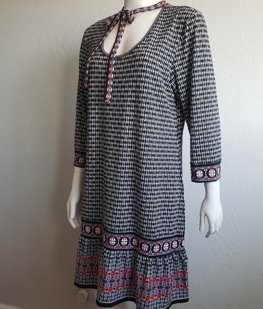 | Max Studio Midi Dress | Color: Black and White | Size: XL